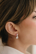 Pendientes con circonitas ovaladas